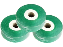 3 rolos de filme stretch autoadesivo, 100m x 2cm, para jardinagem, frutas, nozes | S/MARCA
