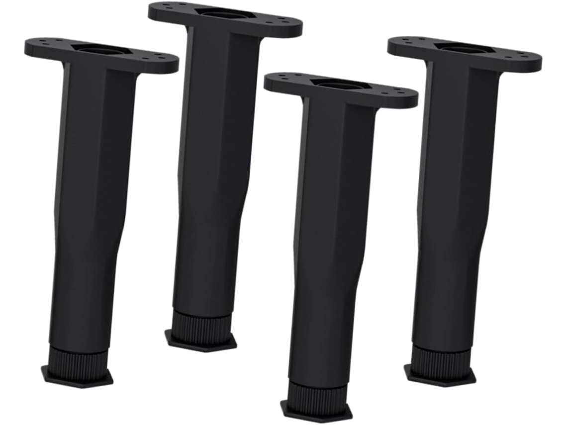 Conjunto De 4 Pés Suporte Ajustáveis Para Estrutura Cama, Substitutos Para Móveis, Para Ajustar A Altura De Camas E