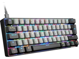 Mini Teclado Tri-Mode N'PLAY Conquer 4.0 (Outlet Grade A - Mecânico - Preto)
