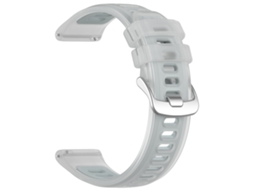Bracelete Para Garmin D2 Air X10 (20mm) Branco Cuich