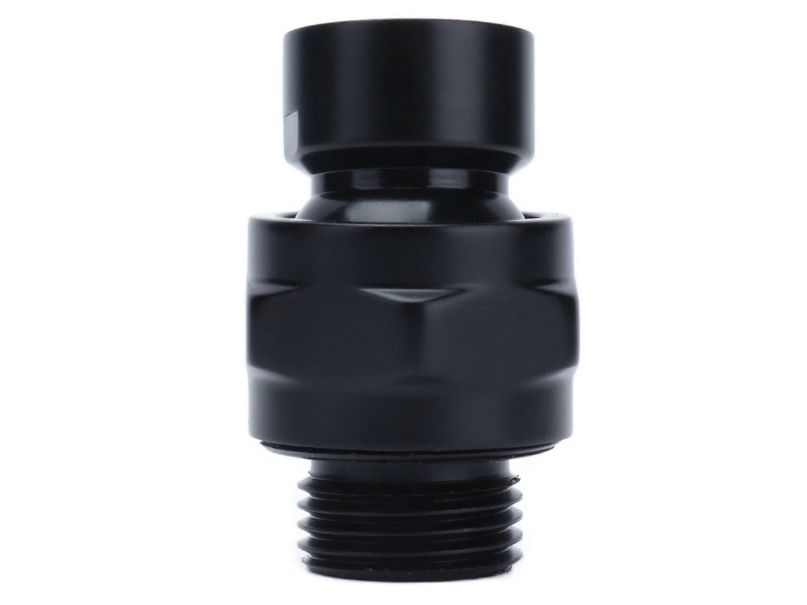 Lurelia Suporte Para Chuveiro Aço Inoxidável Preto G1/2 Ajustável Ref 440