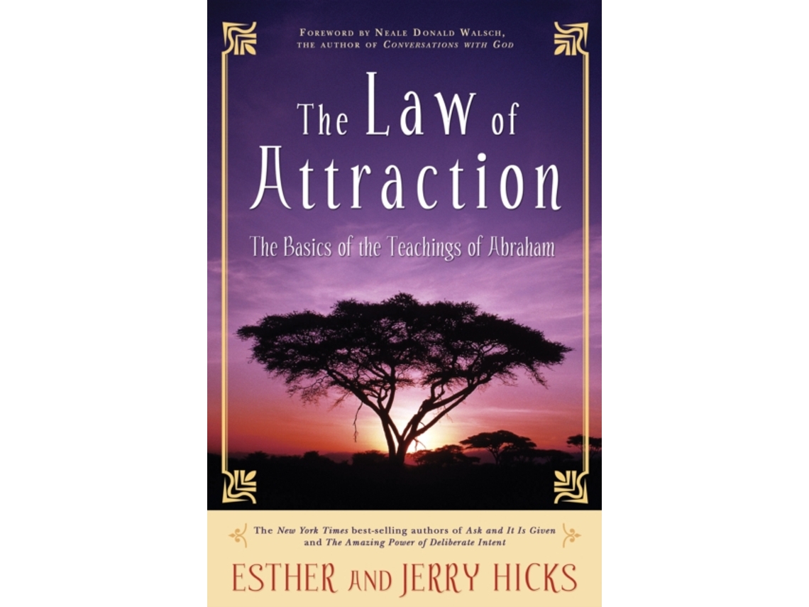 Livro The Law of Attraction de Esther Hicks e Jerry Hicks (Inglês)