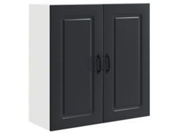 Armário de cozinha Kalmar Preto 80 x 31 x 80 cm - Exclusivo da Maison