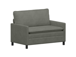 Conjunto de Sofás 2 Pcs Cinzento claro Tecido SYFAX