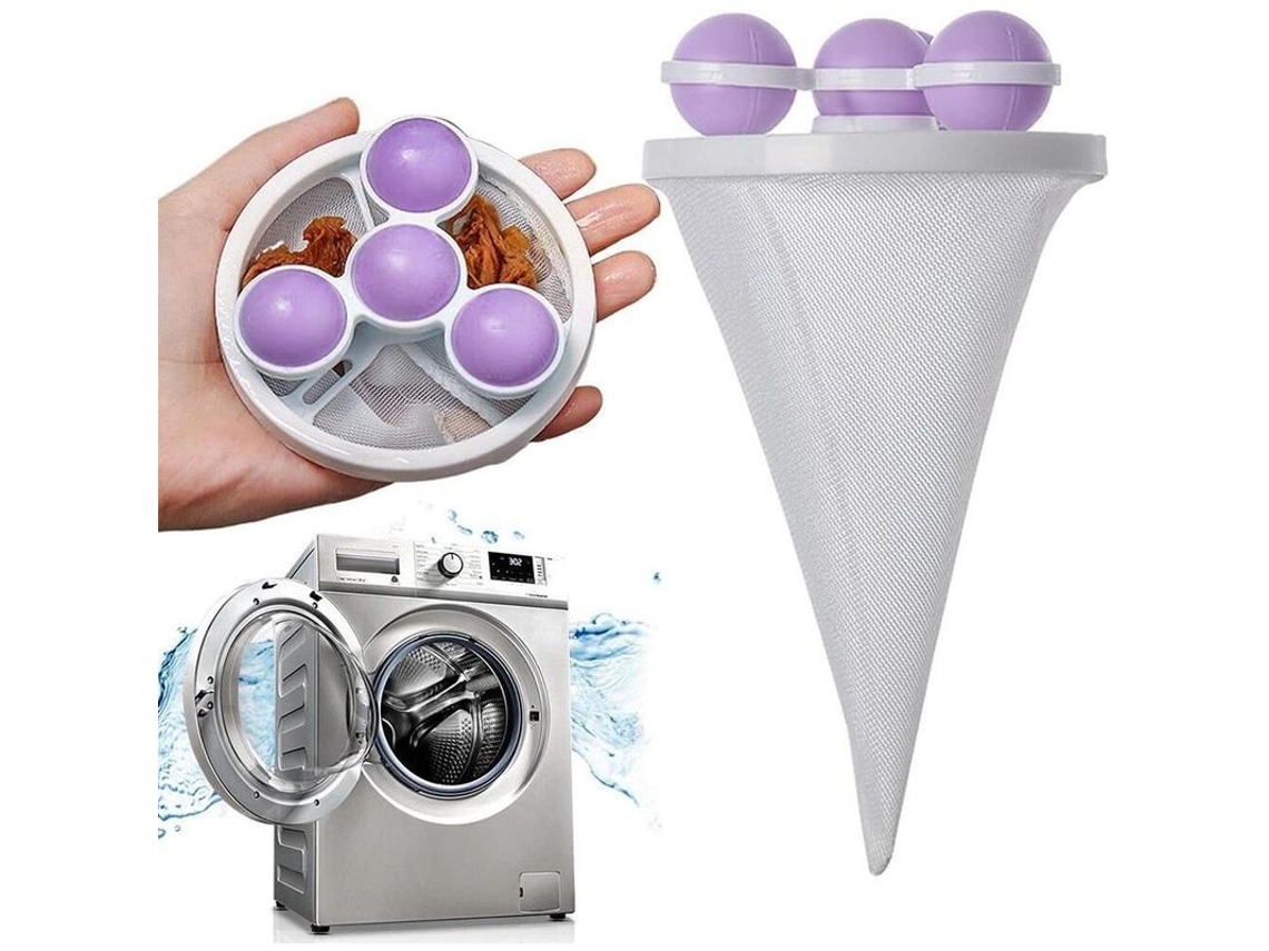 Filtro de Cabelo para Máquina de Lavar Pet NOVA LINE, Reutilizável, Roxo, 1pc