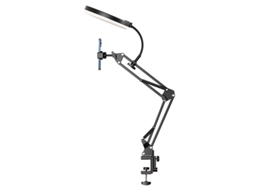 Sue De Microfone Para Mesa Aço Preto*