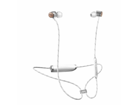 Auriculares Bluetooth THE HOUSE OF MARLEY Uplift 2 Wireless (In Ear - Microfone - Branco)