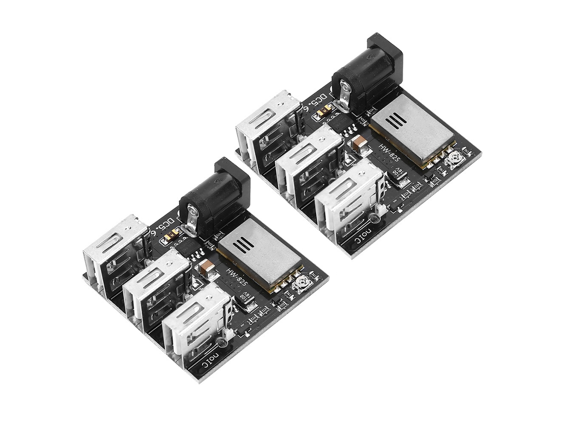 Módulo De Carregamento Usb Mini (3 Portas, Incisões Precisas)