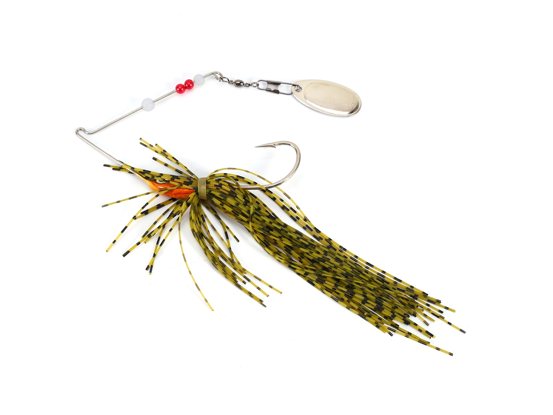 Lure Bait (composite Rotation To Attract Fish) Spinnerbait 17g Single Piece
