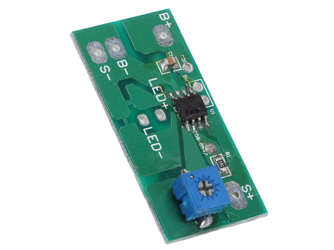 Placa de circuito para iluminação pública solar com função de brilho para lâmpada solar de jardim