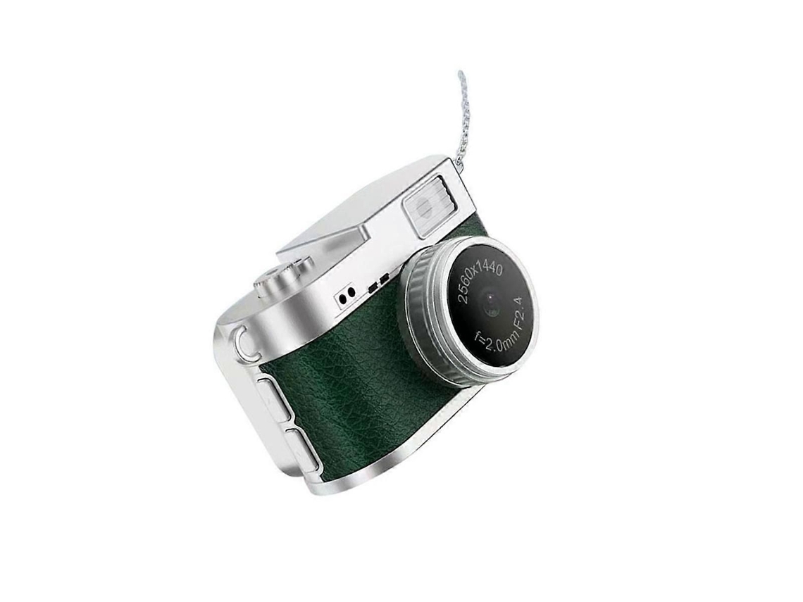 Câmera Retrô S160 2k com Flash Led, Mini Câmera Digital com Alto falantes, Câmera Pequena e Portátil para TAISHENGDA