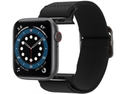 Bracelete Apple Watch 2/3/4/5/6/Se 42/44Mm SPIGEN Fit Lite (Outlet Caixa Aberta - Preto)