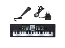 Teclado Eletrônico Digital De Música Com 61 Teclas, Piano Elétrico, Presente Ue Everley891