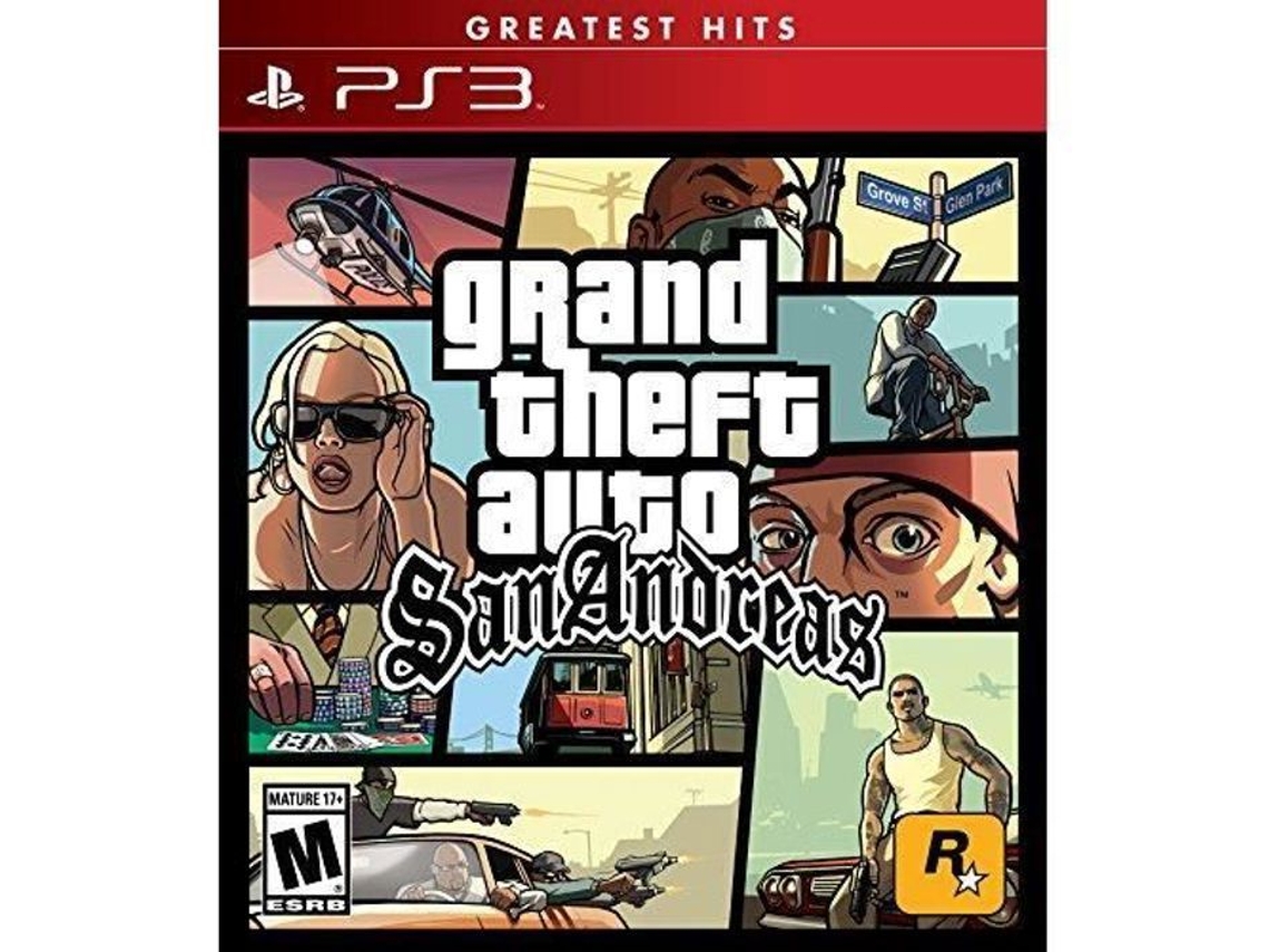 Grand Theft Auto San Andreas Playstation 3 Rockstar Games