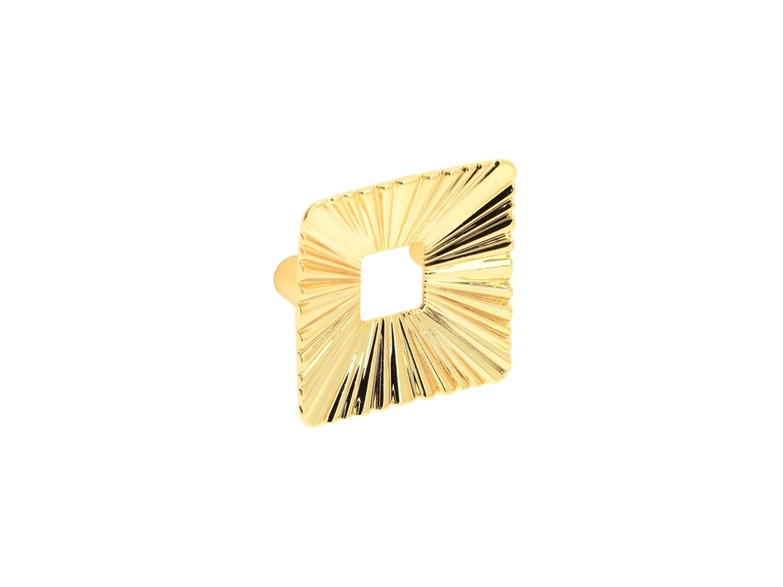 Puxador para Móveis Zamac Distância Central 32mm Banhado a Ouro Conjunto de 25 HARDWAREXCHANGE