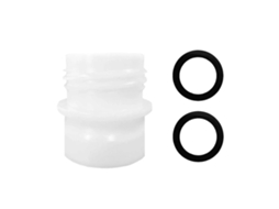Conjunto Adaptador Para Garrafa Sodastream, Encaixe Universal Para Garrafa De Água, Compatível Com Vários Tamanhos, Branco