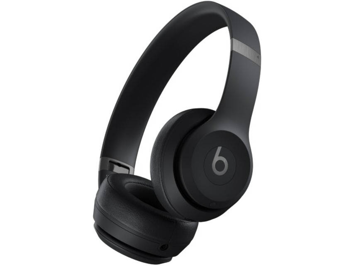 Auscultadores Bluetooth BEATS Solo4 (Over Ear - Microfone - Preto)