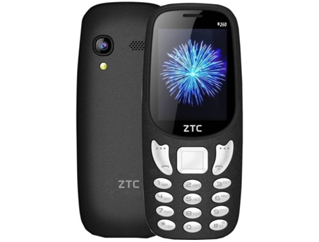 Telemóvel ZTC B260 (Outlet Grade A - 2.4'' - 2G - Preto)