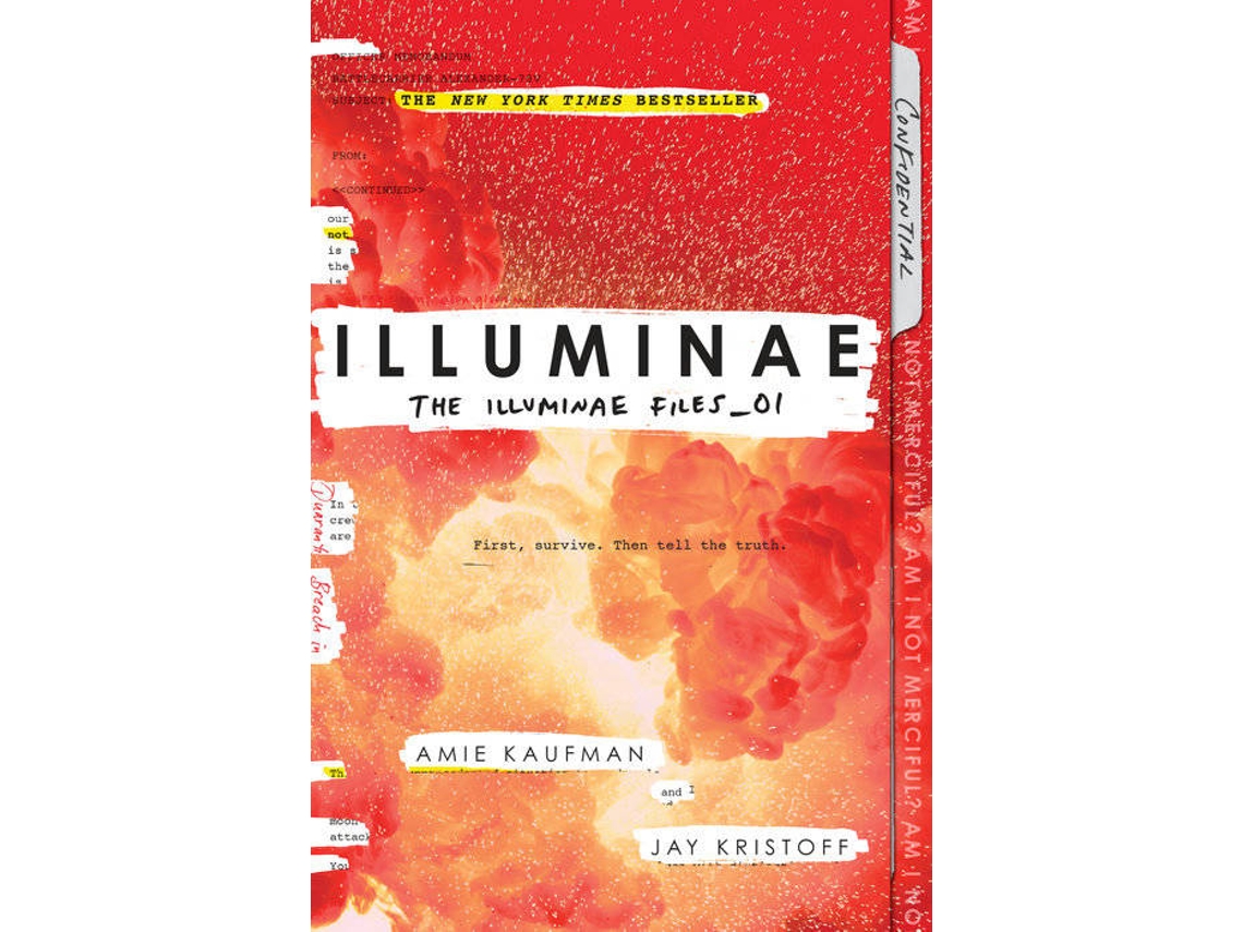 Livro Illuminae de Amie Kaufman e Jay Kristoff (Inglês)