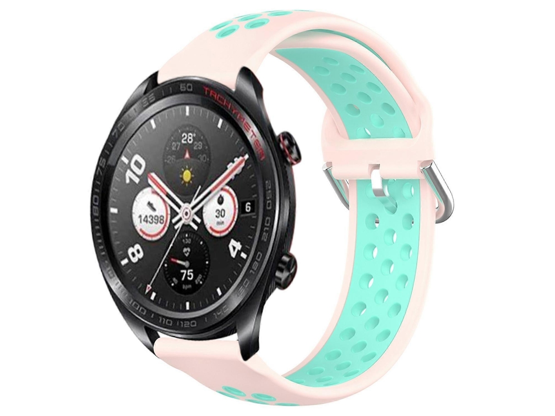 Pulseira De Silicone Esportiva Perfurada E Respirável For Honor Watch Dream De 22 Mm
