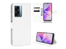 Capa De Celular Em Couro Com Textura De Diamante Para Oppo A57 5g