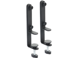 Suporte De Mesa Para Painel Perfurado, Grampo Resistente, 2 Peças, Ins