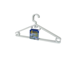 Laguelle Conjunto De 4 Cabides 41cm Branco