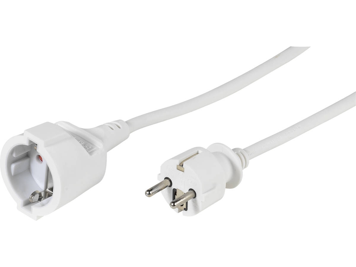 Prolongador 6T VIVANCO 1T M-F 10M (Branco)