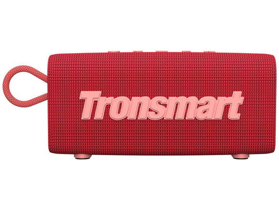 Coluna Bluetooth - TRONSMART Trip (10 w - Autonomia: Até 20 h - Vermelho)