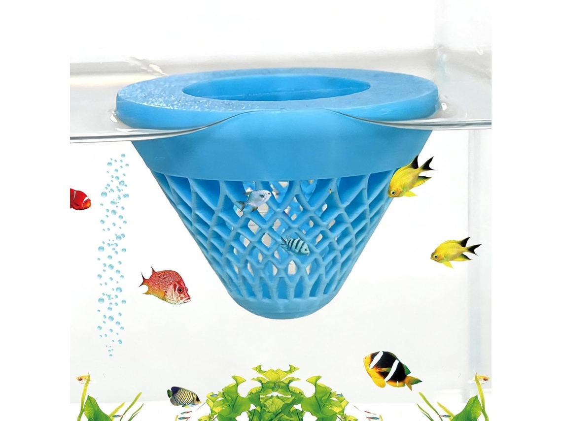 Suporte para Plantas de Aquário Copo Hidropônico Flutuante em Formato de Cone para Aquários, Bandeja Flutuante para CHABERLU