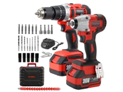 Chave De Impacto Sem Fio Sem Escova 320nm, 2 Baterias De 3,0ah, Controle De Mudança De 2 Velocidades
