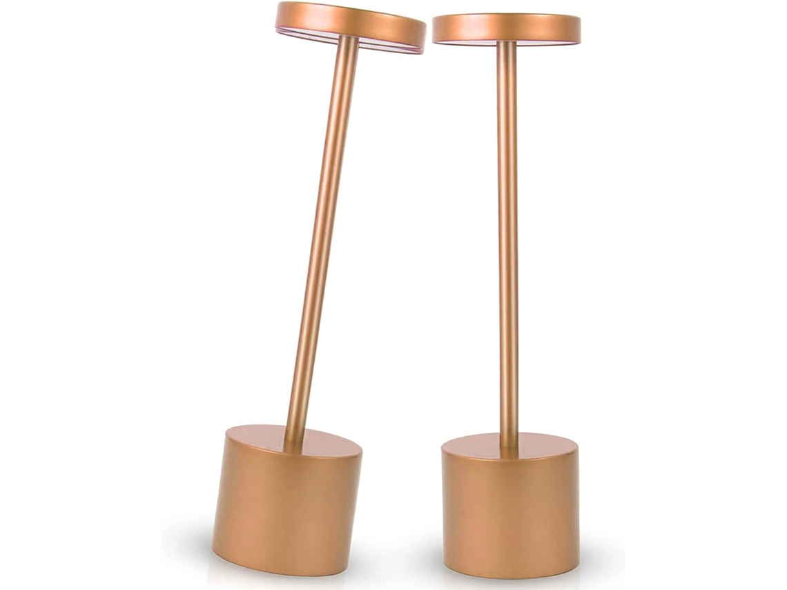 Luminária De Mesa Sem Fio 13, 2 Polegadas, Recarregável, Sensível Ao Toque, Com Ajuste Contínuo De Intensidade, Função