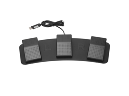 Pedal Usb Lurelia Compatível Com Windows, Ligação Usb, Em Aço, Controlo Preciso