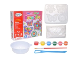 Primerox kit de Pintura em Gesso Diy para Crianças com Graffiti e Colorir Presente Artístico