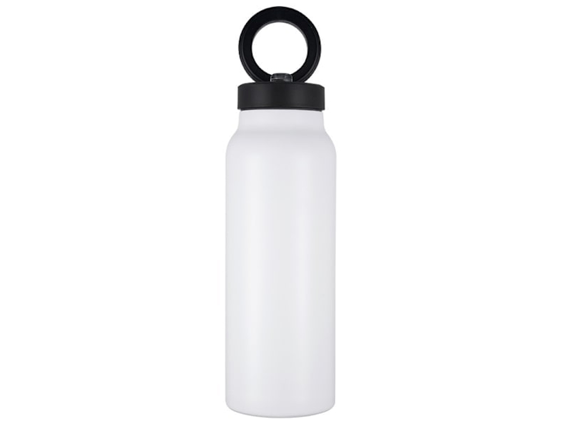 Caneca Térmica Magnética Para Celular, Garrafa De Água Em Aço Inoxidável, Presente De Aniversário E Natal hong Kong Branca