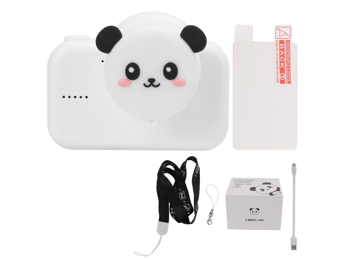 Câmera para Crianças 20mp Tela Ips 2.0 Polegadas 32g Câmera Digital Panda Multilíngue Presente de Aniversário para Meninos e Meninas