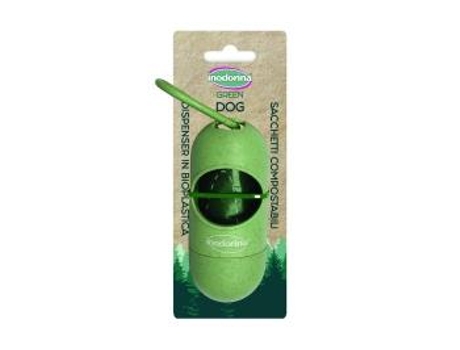 Dispensador Green + 1 Rolo de Sacos Bio 50 GR 