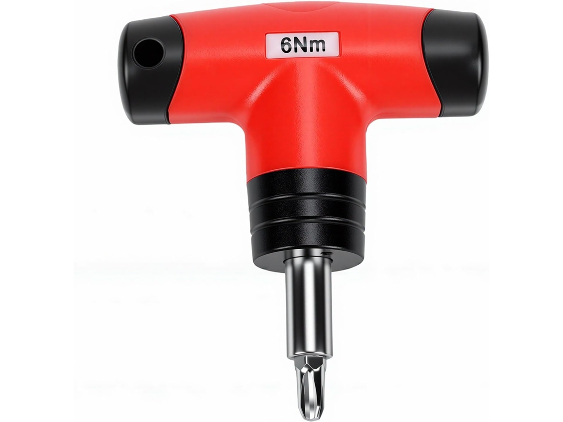Conjunto De Chaves De Fenda Com Torque Pré-ajustado, Cabo Confortável Em Tpr, 6 N·m Para Manutenção Elétrica.