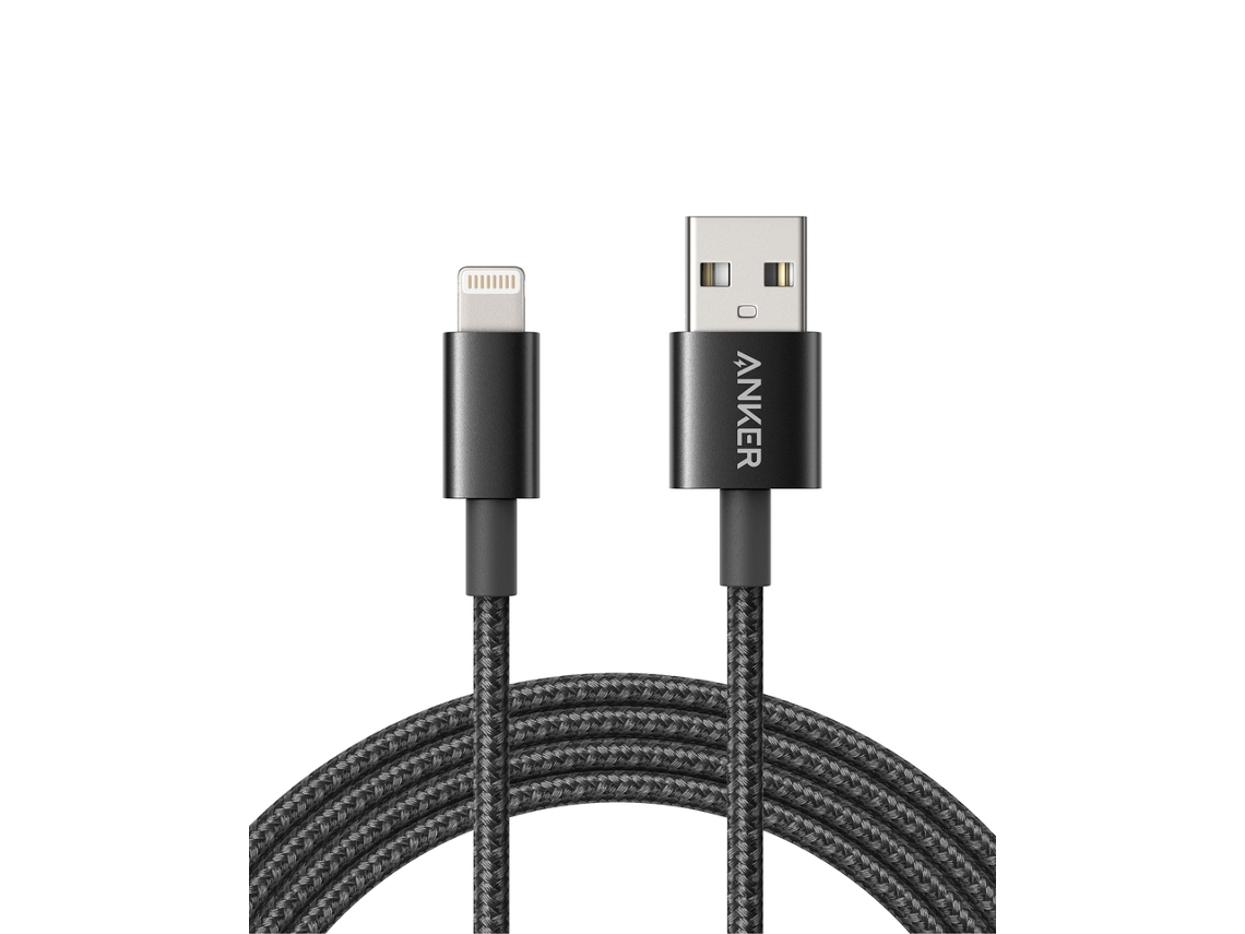 Cabo Ak Lightning ANKER Preto