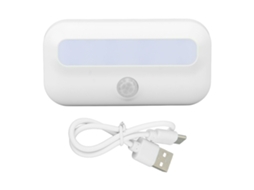 Lurelia Luz Led Para Armário Com Sensor De Movimento, Usb Recarregável, Magnética, 6500k Para Roupeiro, Mesa De Cabeceira