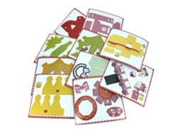 Kit de Acessórios ILIKE S7 3 em 1 para Caneta 3D Estênceis de Papelão / Agulha de Limpeza / Placa Base de Impressão