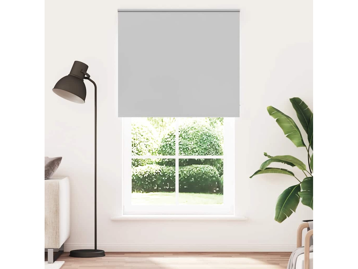Persiana de Enrolar 125x230 Cm Largura Tecido 121,6cm Poliéster MAISON EXCLUSIVE