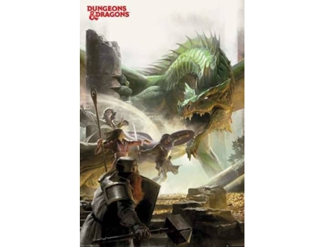 Póster GALERIA Dungeons And Dragons Adventure (61x91.5 cm)