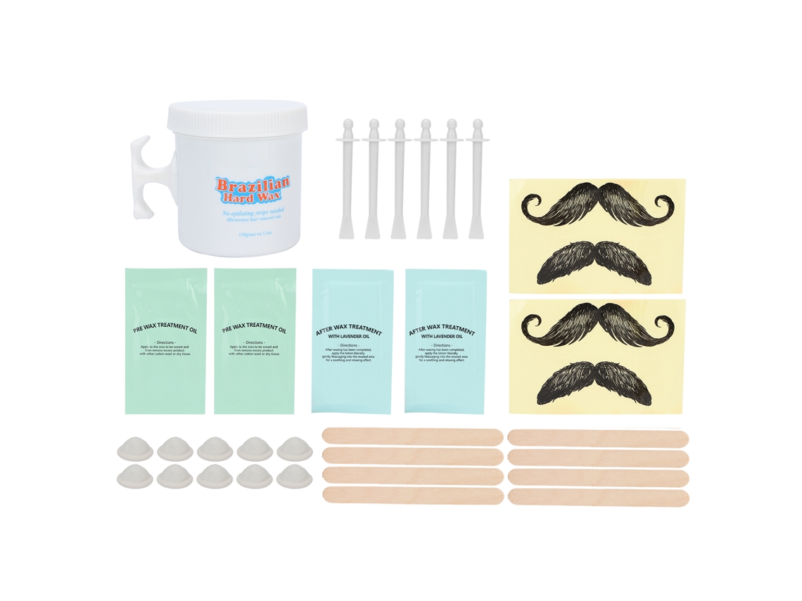 Kit de Cera Depilatória para Micro-ondas 150g