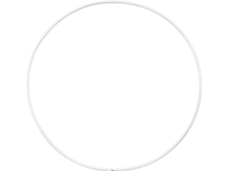 Círculo CREOTIME (Branco - Metal - 15 cm)