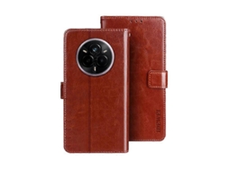 Capa De Celular De Couro Com Textura Crazy Horse Da Idewei