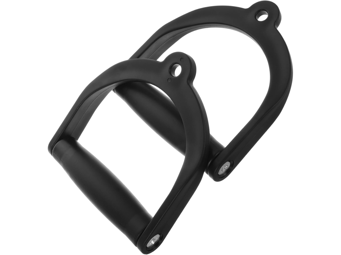 Conjunto de 2 Pegas Multifuncionais BESPORTBLE, para Máquina de Cabo, Ergonômicas