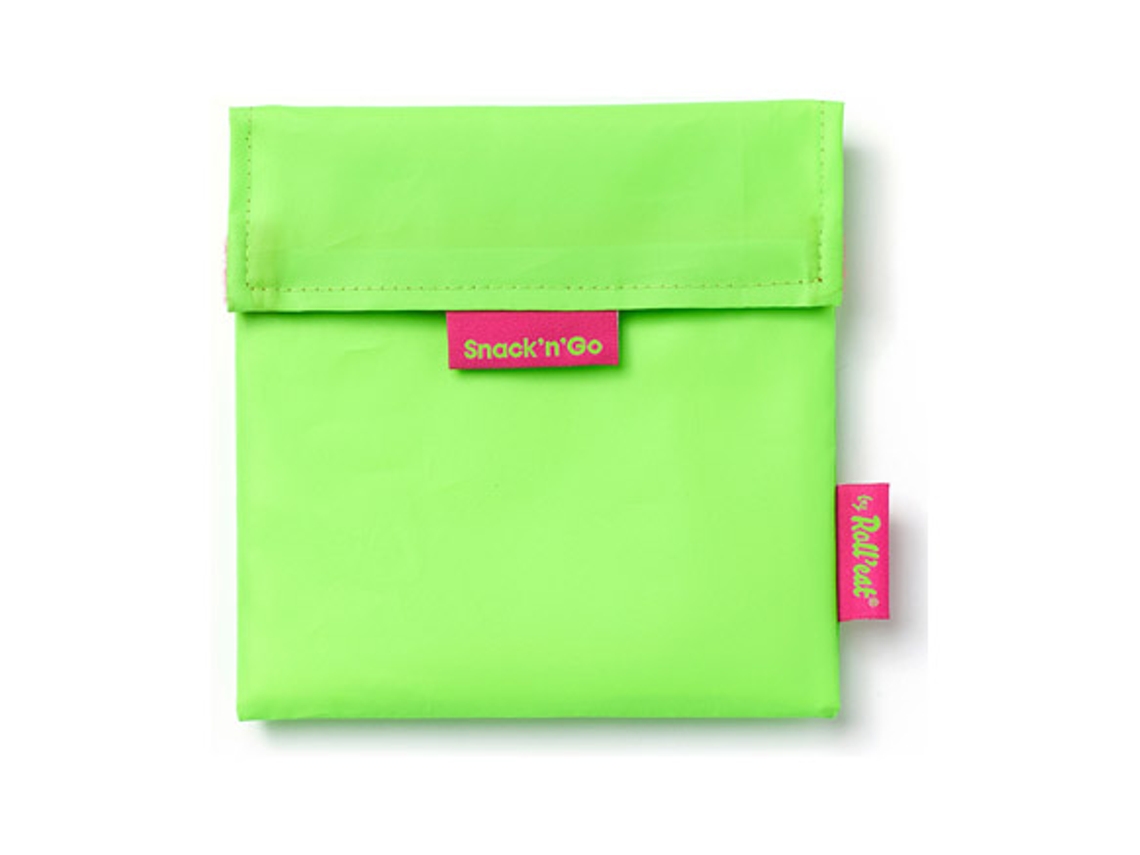 Saco de transporte de lanches/frutas Snack'N'Go Fluor ROLL'EAT