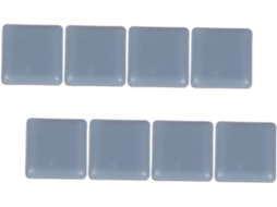 Nuobesty Conjunto De 8-protetores Pés Móveis Antiderrapantes Em Fluoropolímero, Protetores De Pernas Mesa, Tapetes