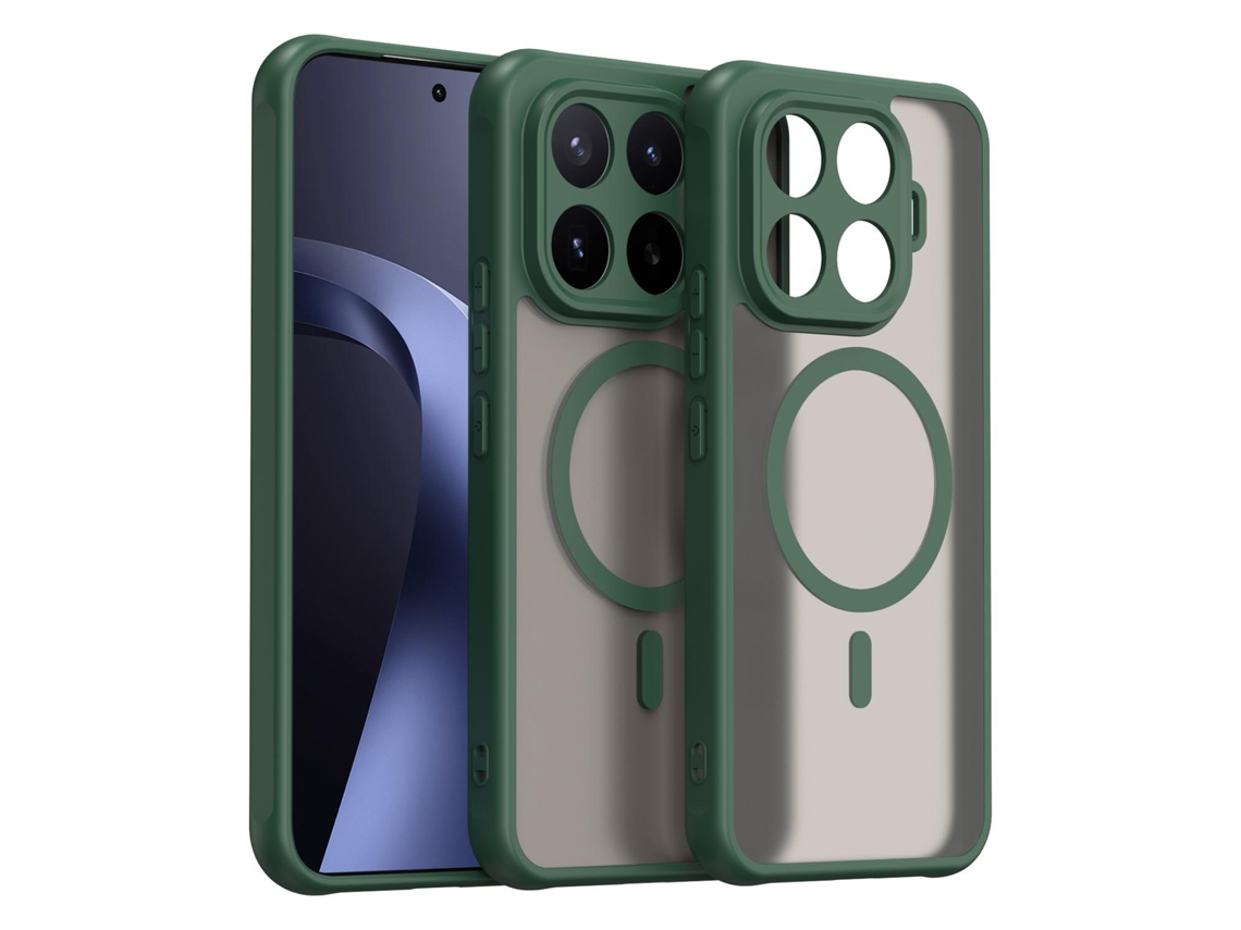 Capa Magsafe Para Xiaomi 17t Pro 5g, Verde Gertiz